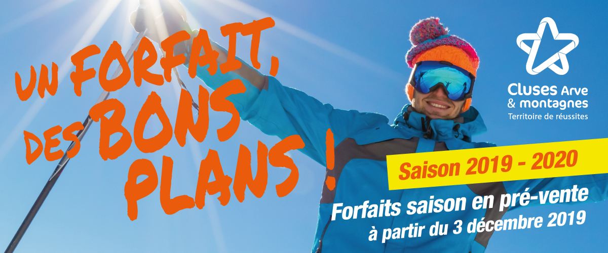 Un forfait des bons plans 2019